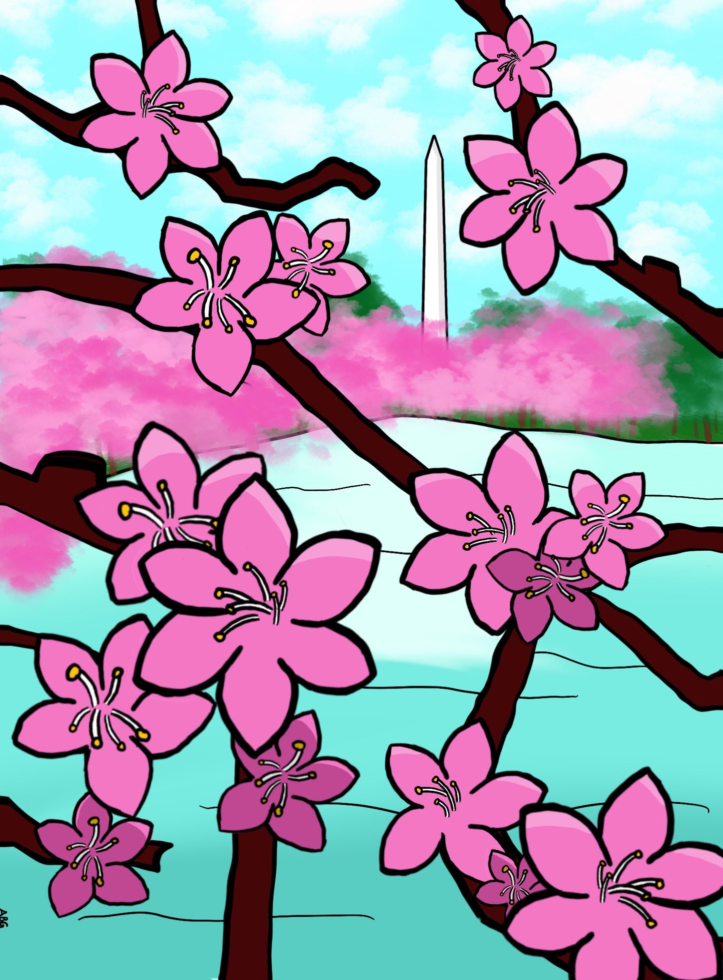 Cherry Blossoms (mini)
