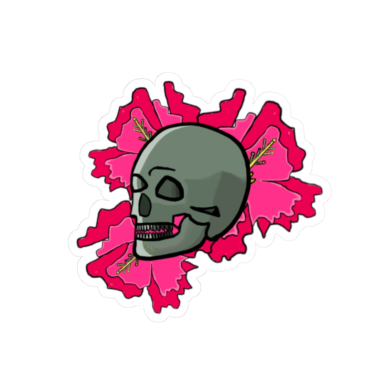 Flower over Fauna Sticker