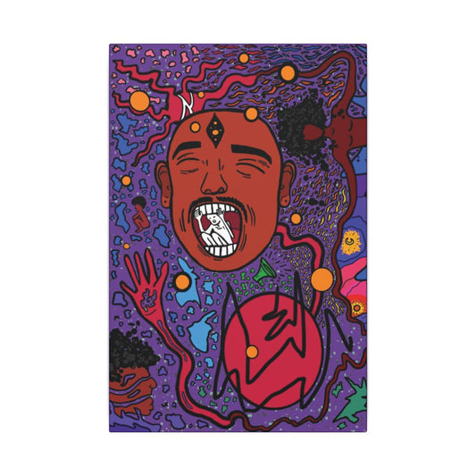 Overstimulated (large) Canvas