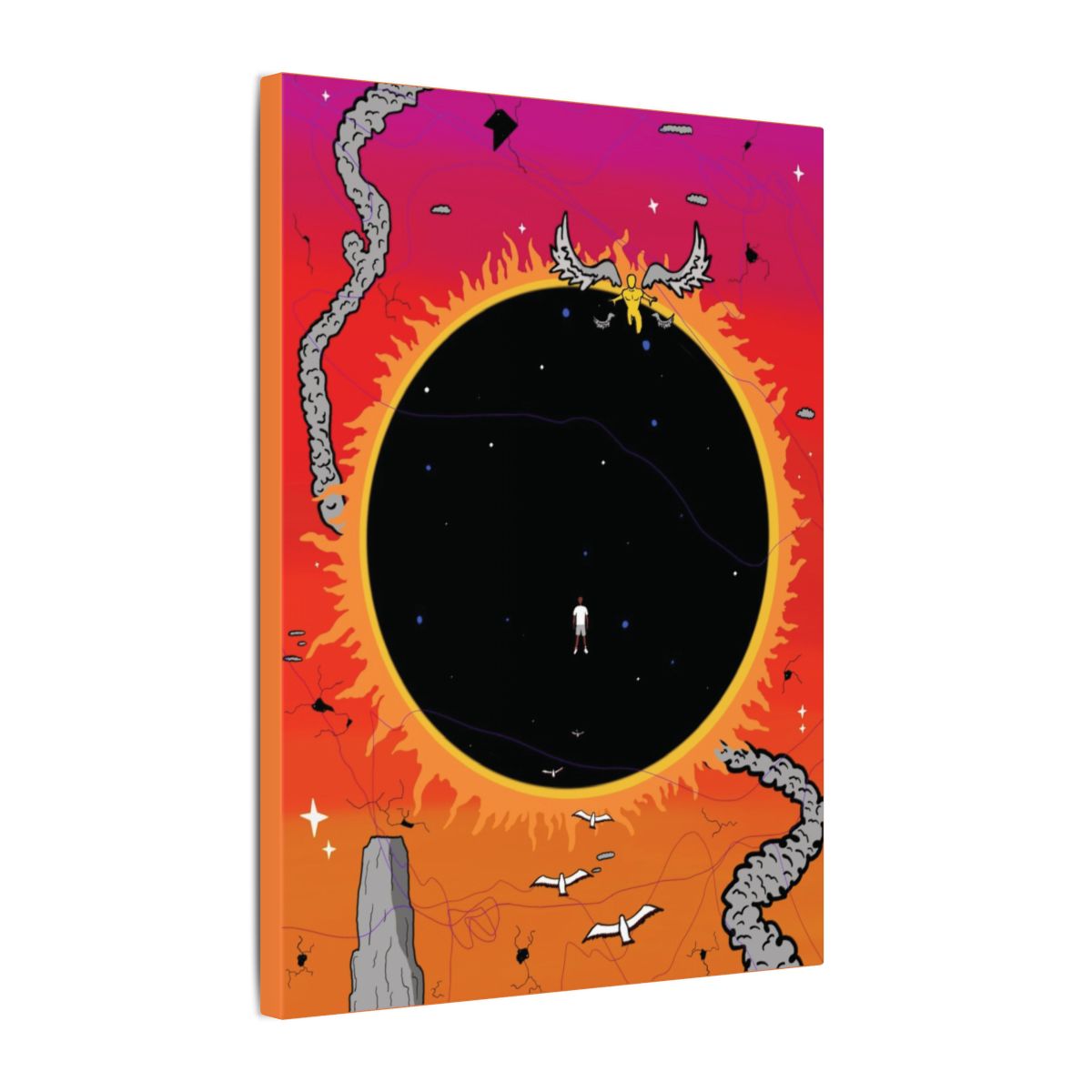 Energy Flux Canvas (large)