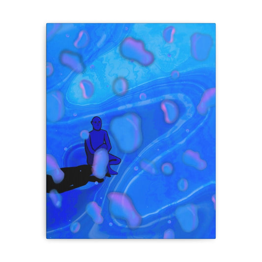 Alone in Cohesion Canvas (large)