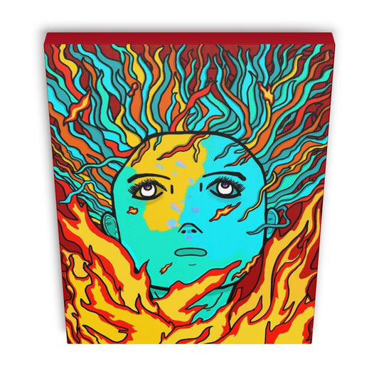 Drowning in Fire Canvas (large)