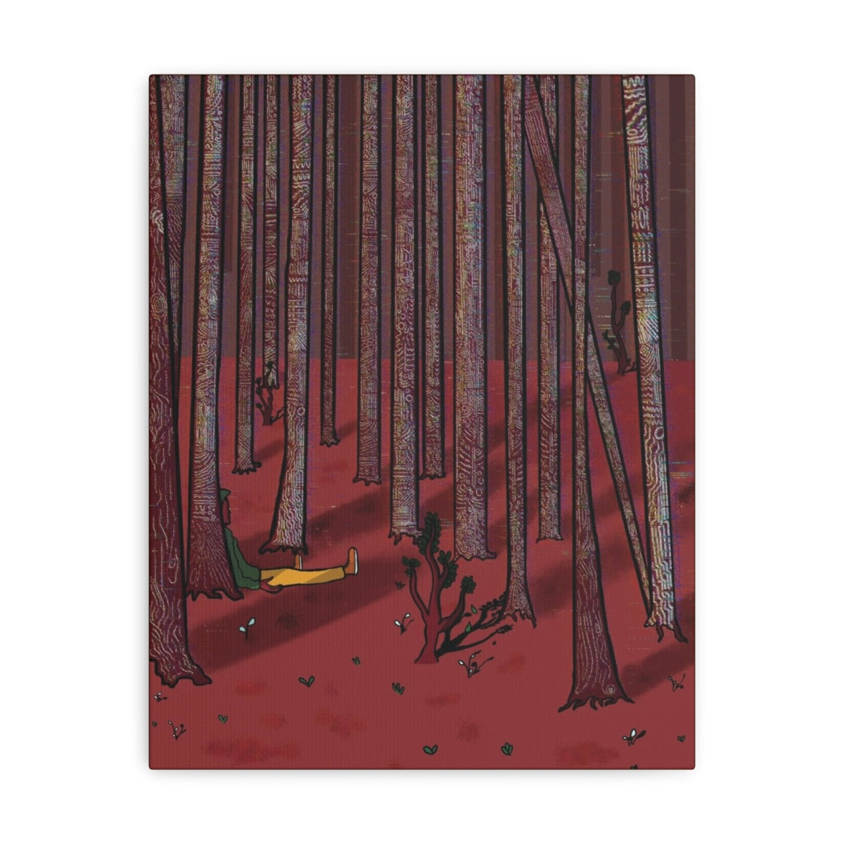 In the Woods Canvas (large)