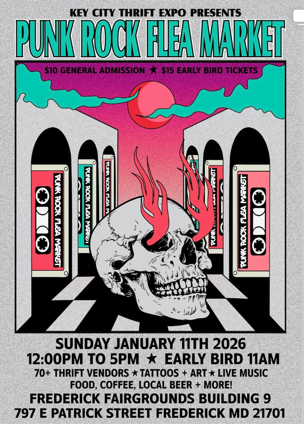 Key city thrift expo : Punk Rock Flea