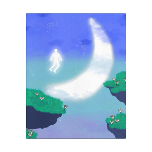 Moon Lily Peak Canvas