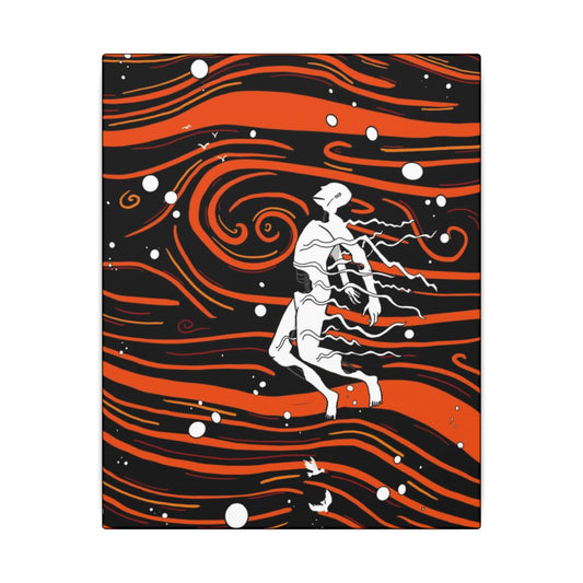 Seconds after Death (dark) Canvas