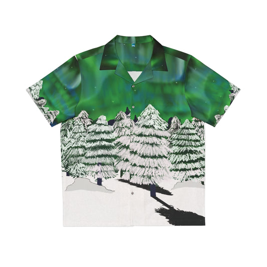 Aurora Borealis Button Up