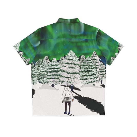 Aurora Borealis Button Up